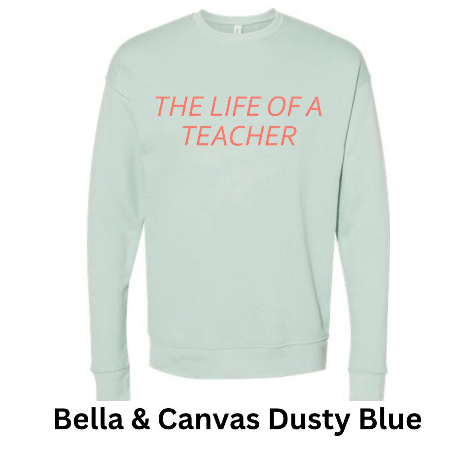 Life of a teacher (or any occupation/name, such as OT/PT, Volleyball player or Cheerleader etc)