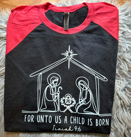 For unto us a child is born
