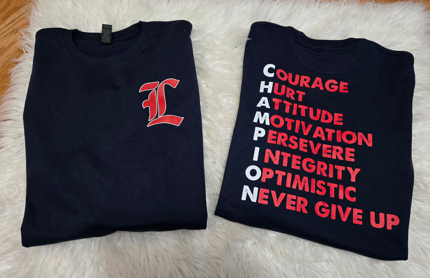 Liberty Soccer front and back