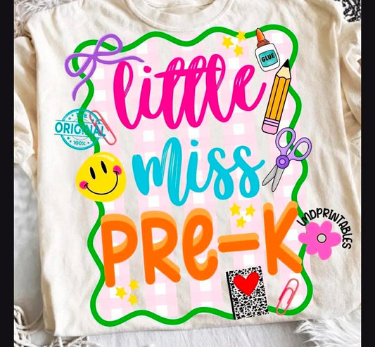 Little miss pre K