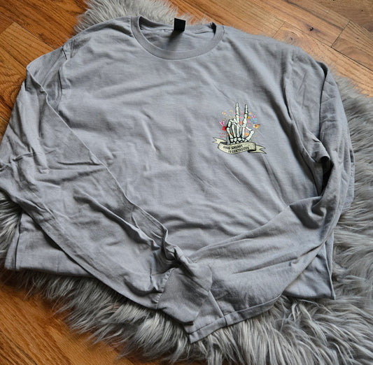 Good energy is contagious front and back