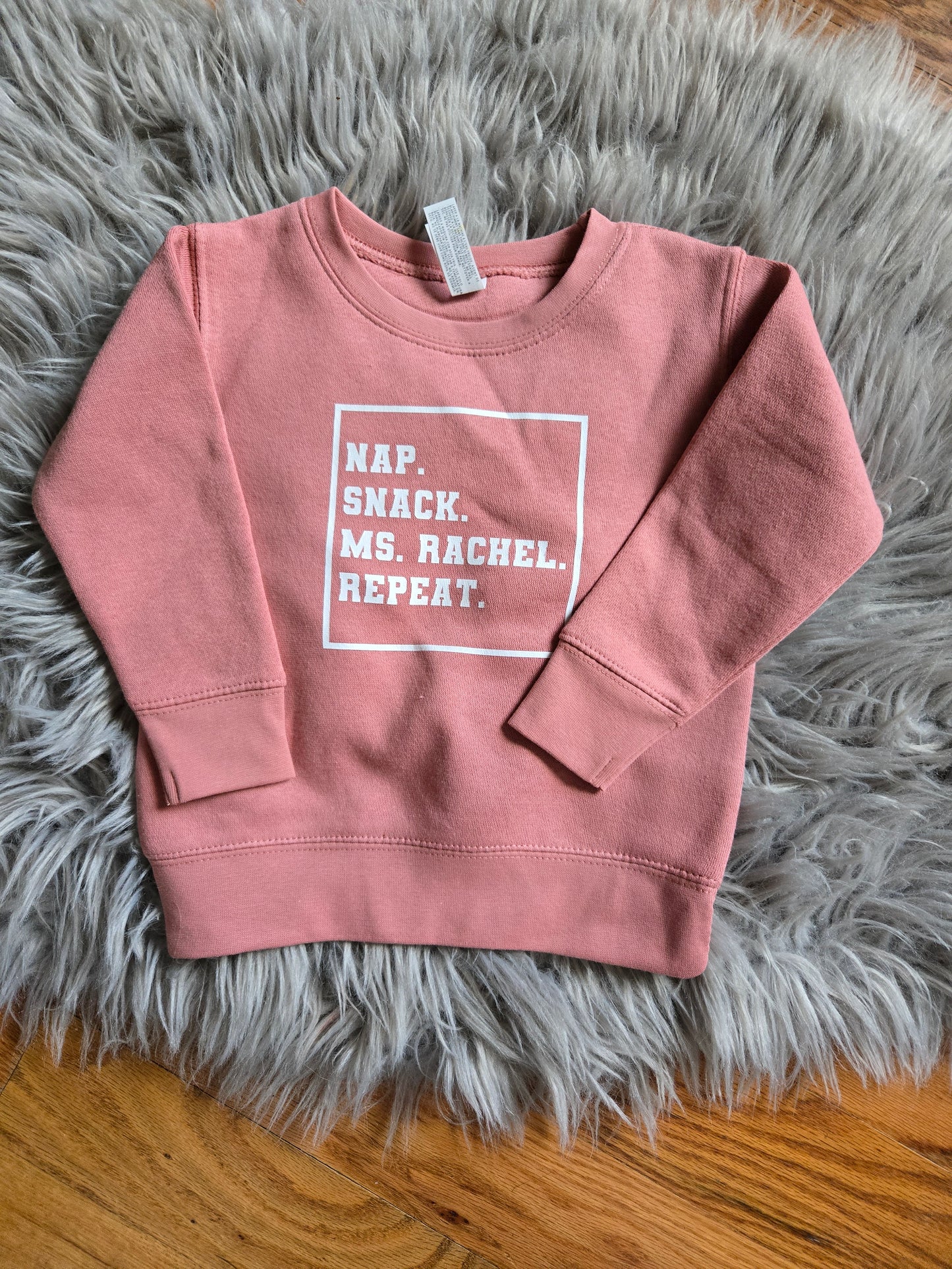 Nap, snack, Ms. Rachel repeat