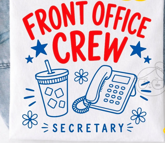 Front office crew