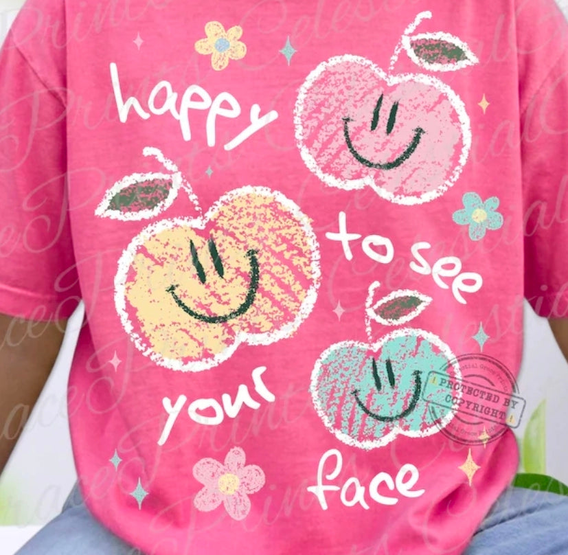 Happy to see your face