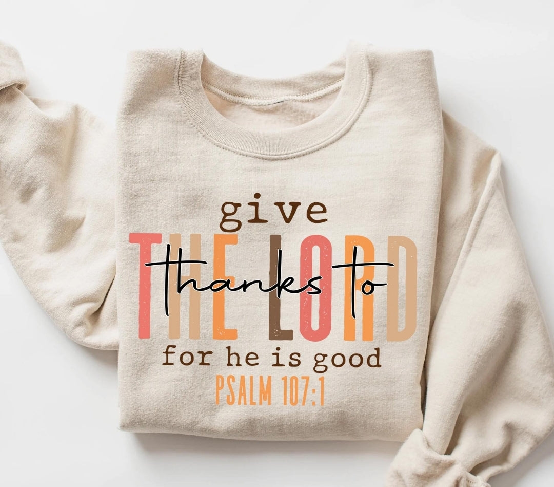 Give Thanks to the Lord