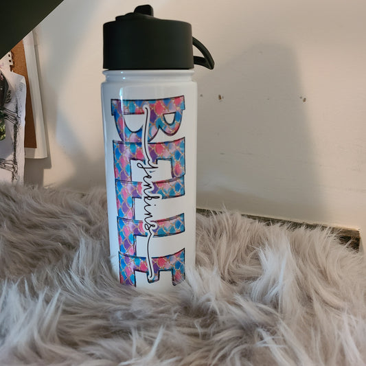 Mermaid Alpha Letter cups