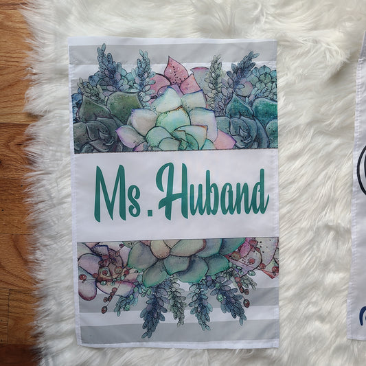 Succulant Flag (all names custom)