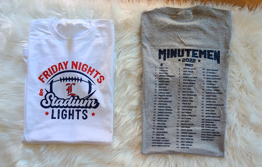 Youth friday nights stadium lights With Roster