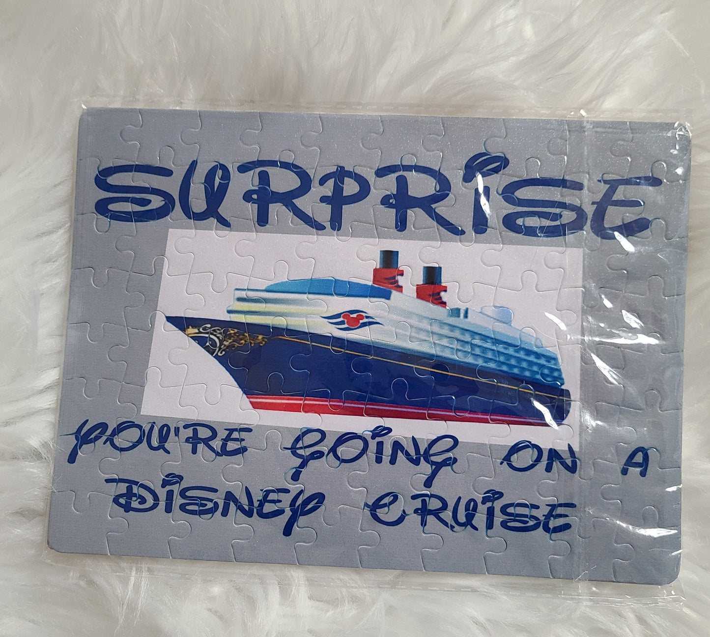 Personalized Destination Puzzle! Type your surprise and what you would like it to say!!