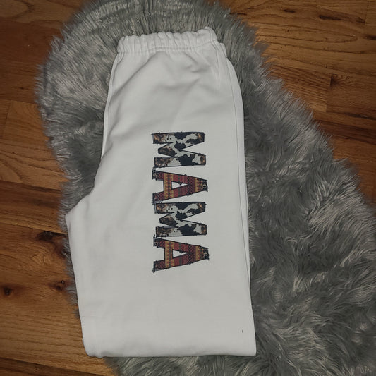 Mama Joggers- western theme