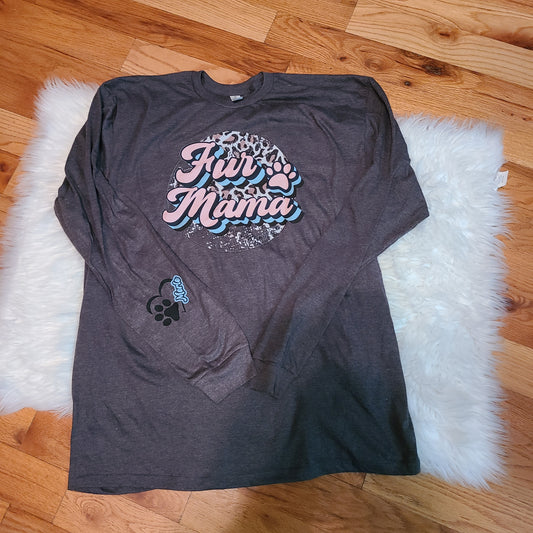 Custom Fur Mama I wear my heart on my sleeve