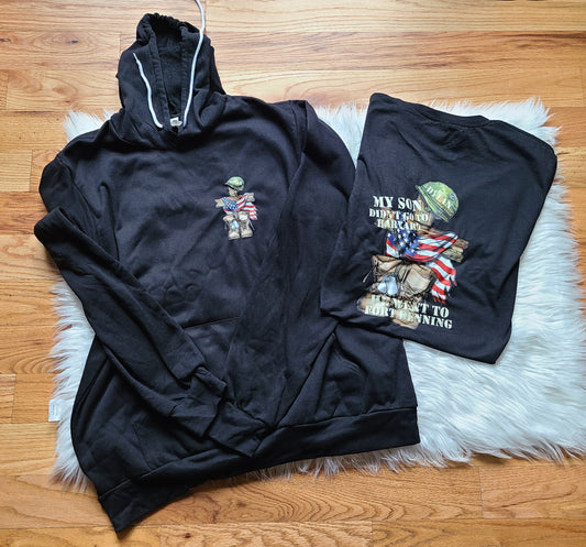 Front and back Military