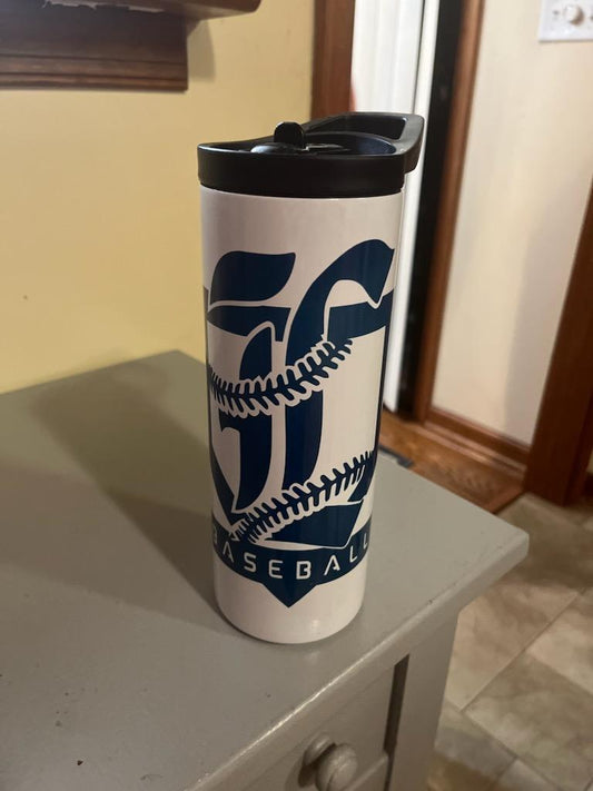 LhS baseball Tumbler Customizable