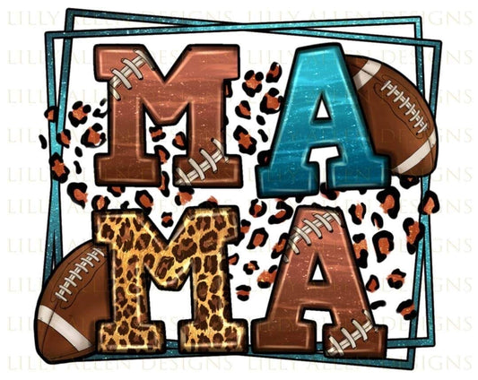 Custom Football I wear my heart on my sleeve