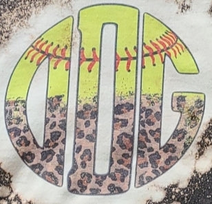 Softball Monogram Joggers