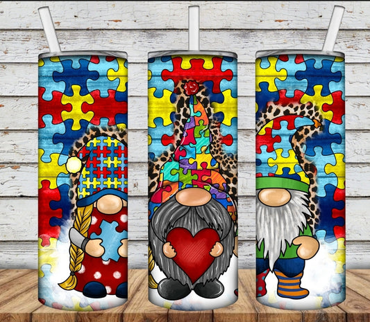 Autism gnome Tumbler