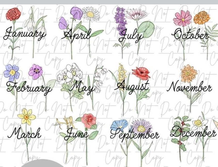 Personalized Wildflowers
