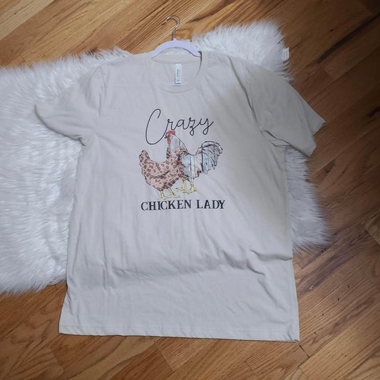 Crazy chicken lady