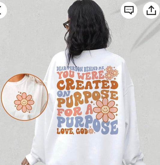 Created on purpose love God
