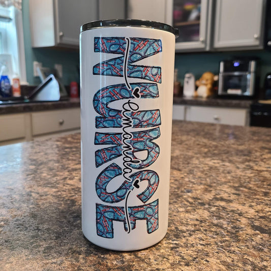 Nurse Alpha Letter Tumbler