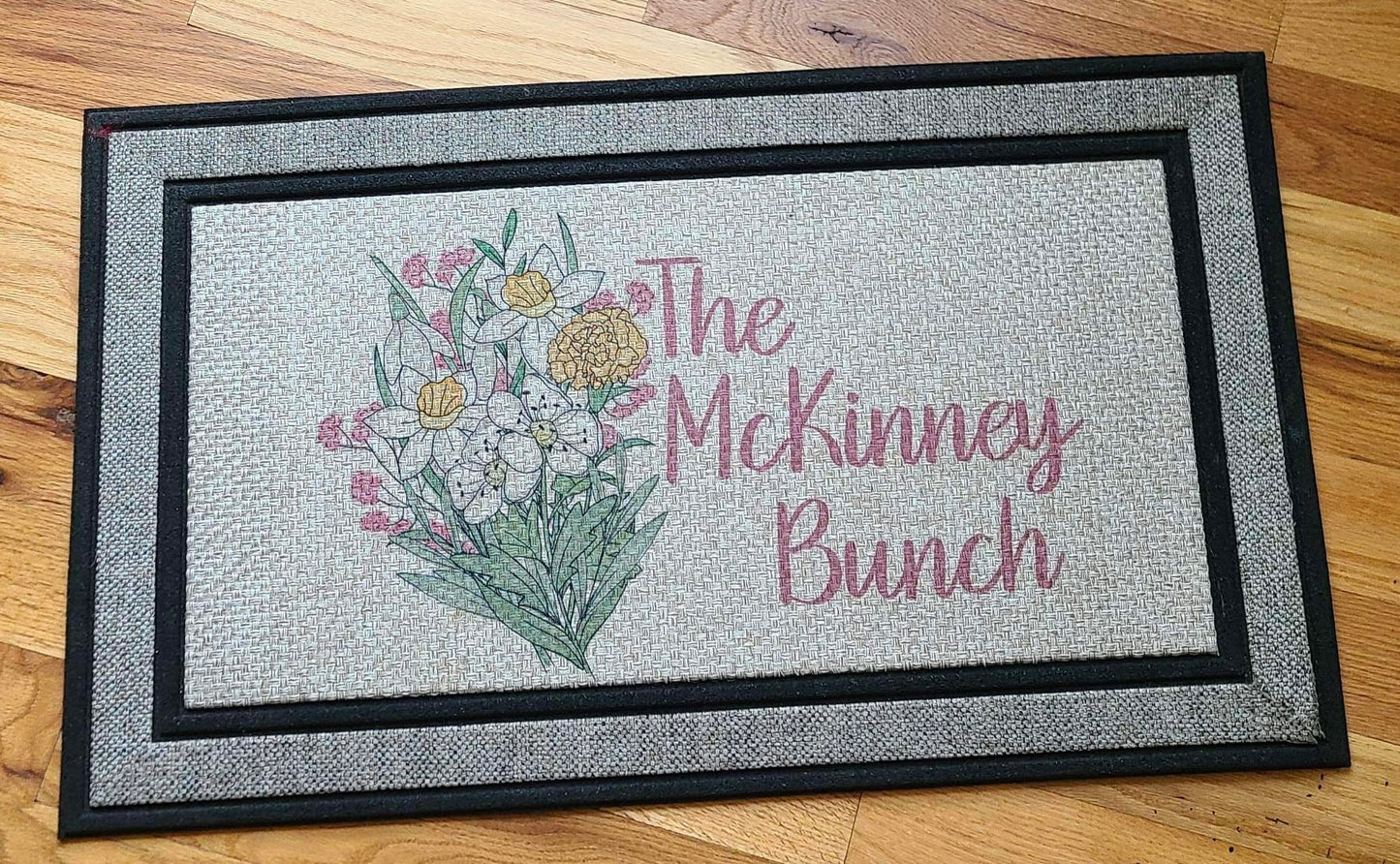 Floral Bunch Door Mat