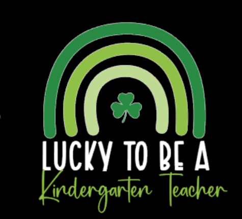 Lucky To Be a Kindergarten Teacher (or any grade just put in shirt color comments)