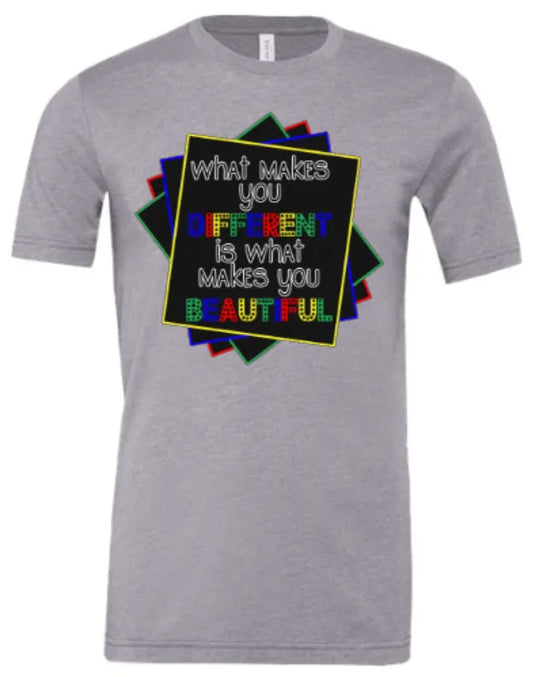 What makes you different makes you beautiful