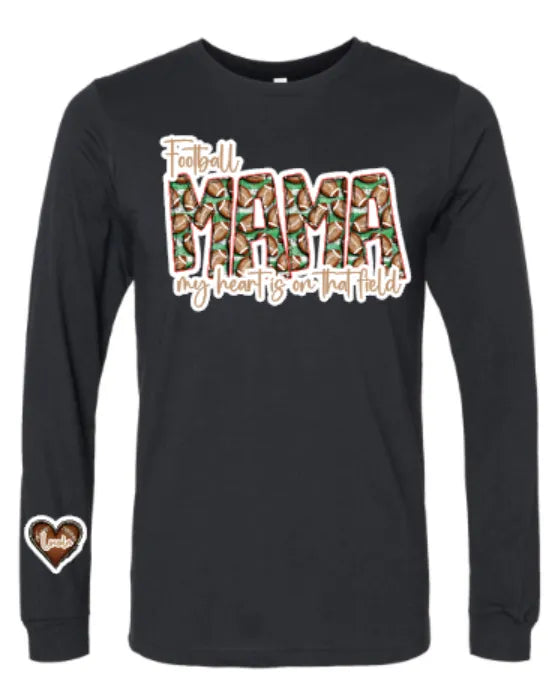 Custom Football/Baseball/Softball/Soccer custom names on sleeve