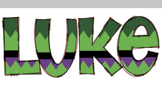 Green and purple Tumblers all sizes