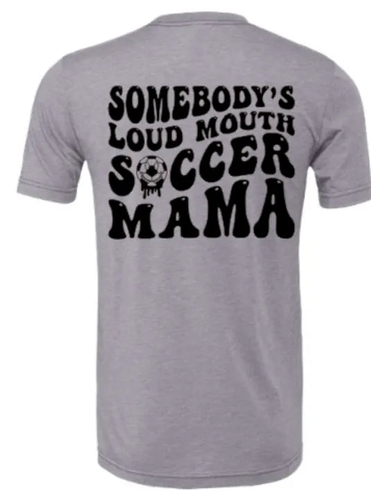 Front and back loud mouth soccer mom