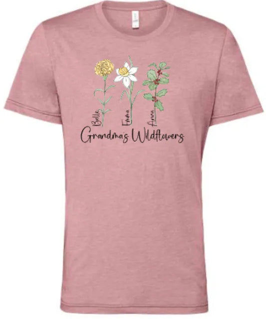 Personalized Wildflowers
