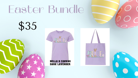 Custom Girl Easter Alpha Bundle