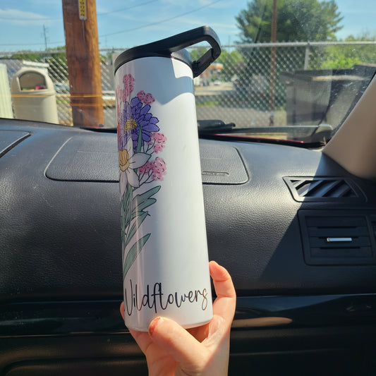 Wildflower tumbler