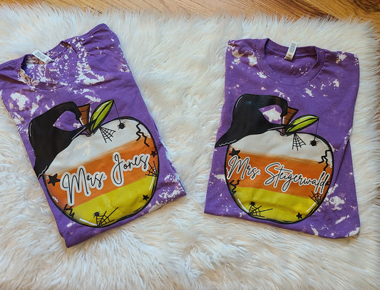 Personalized halloween Teacher
