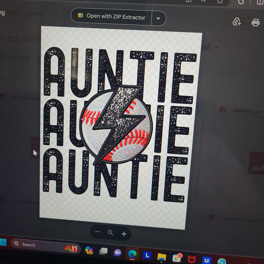 Auntie baseball