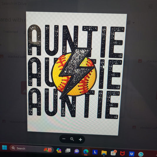 Auntie softball