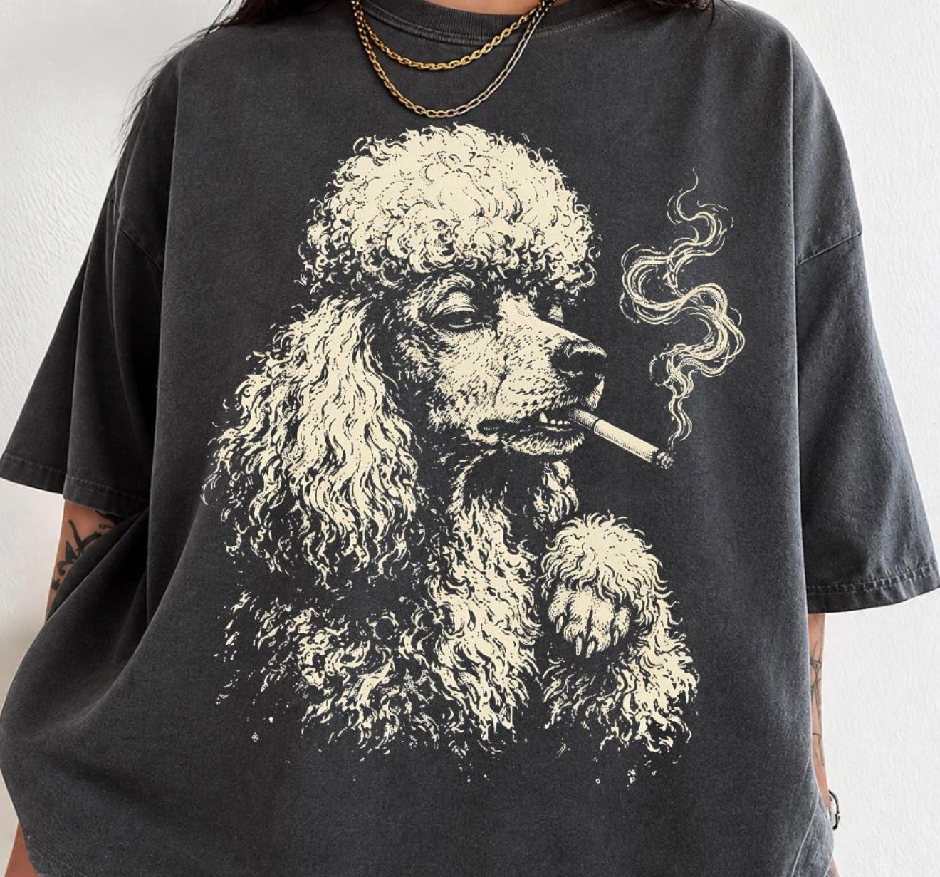 Smoking Poodle