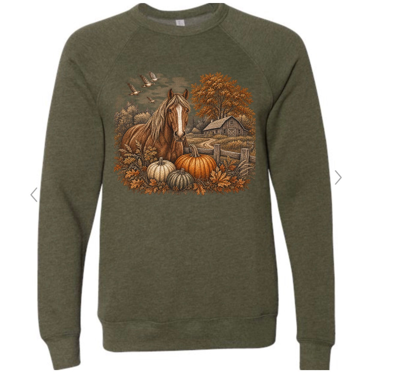 Fall Harvest Horse