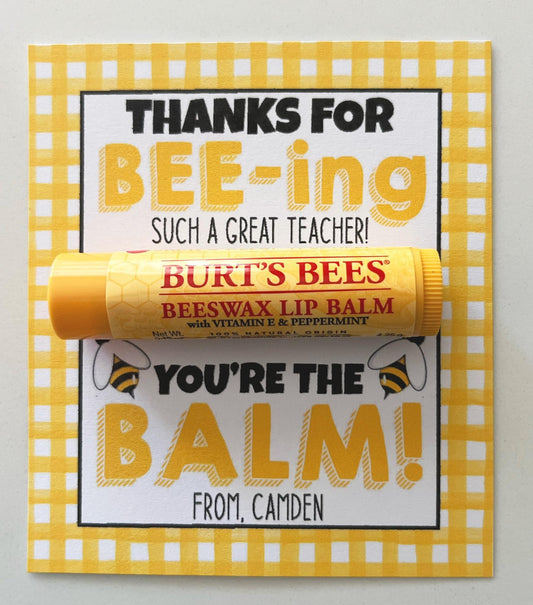 Thanks for Bee-ing Such a Great Teacher