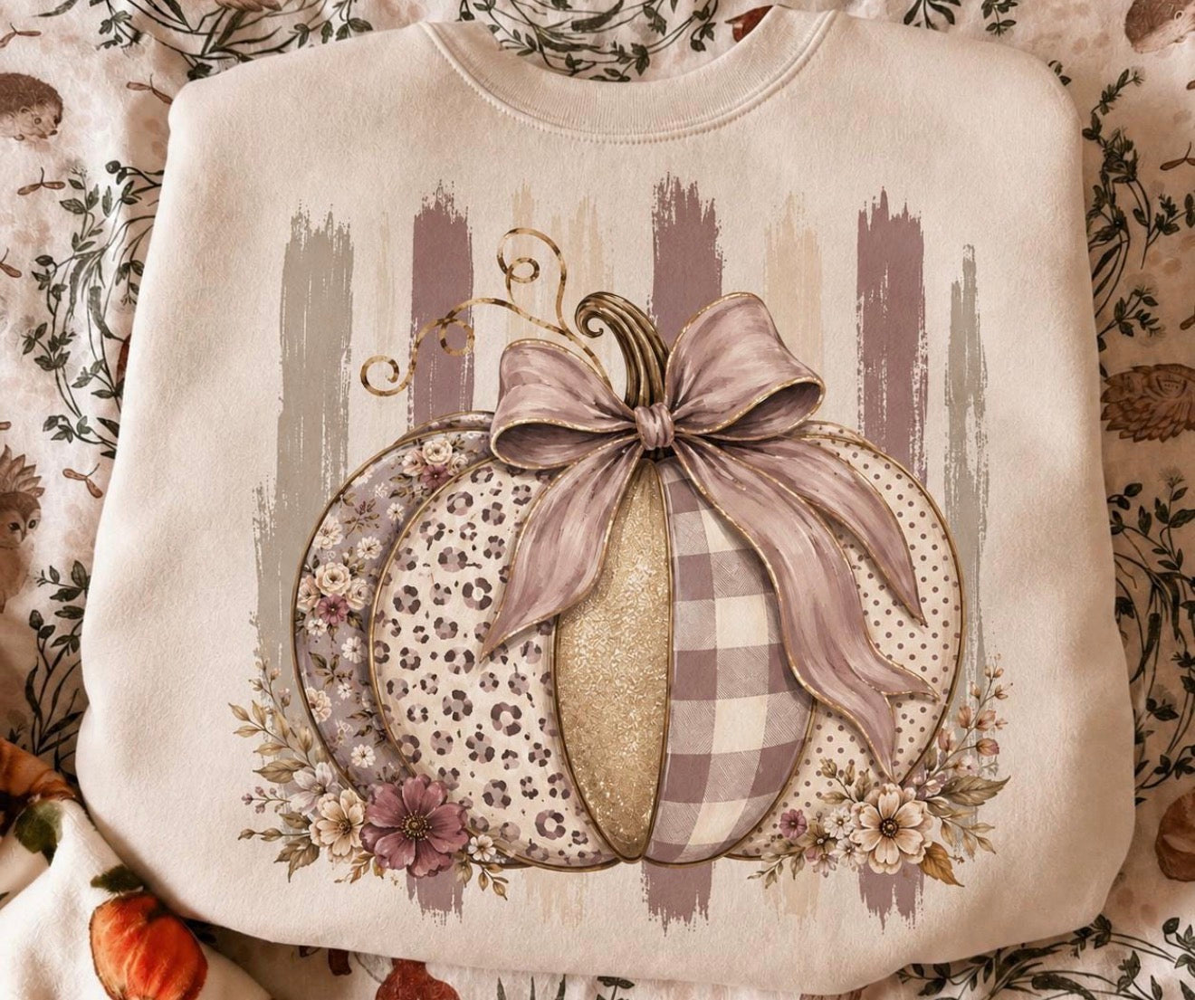 Preppy Fall Pumpkin