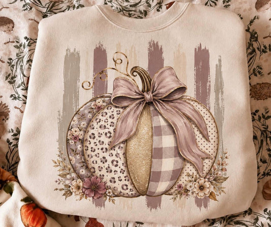 Preppy Fall Pumpkin