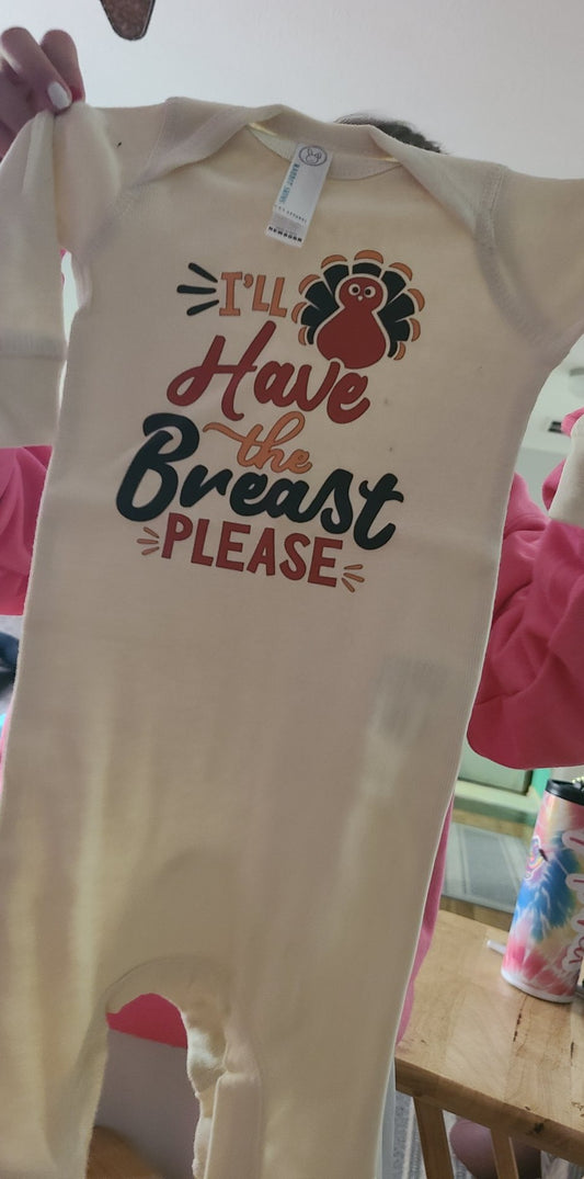 I'll take the breast please