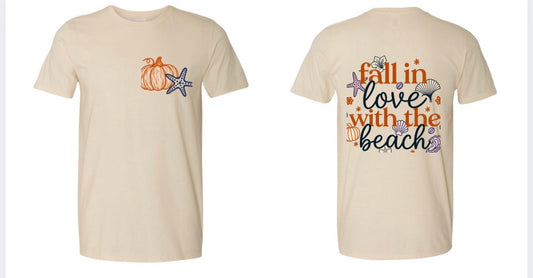 Front/Back Fall in Love with the Beach