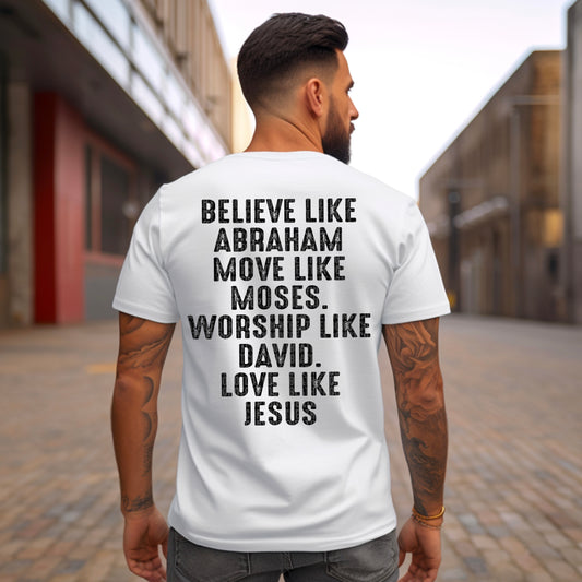 Believe Front Back