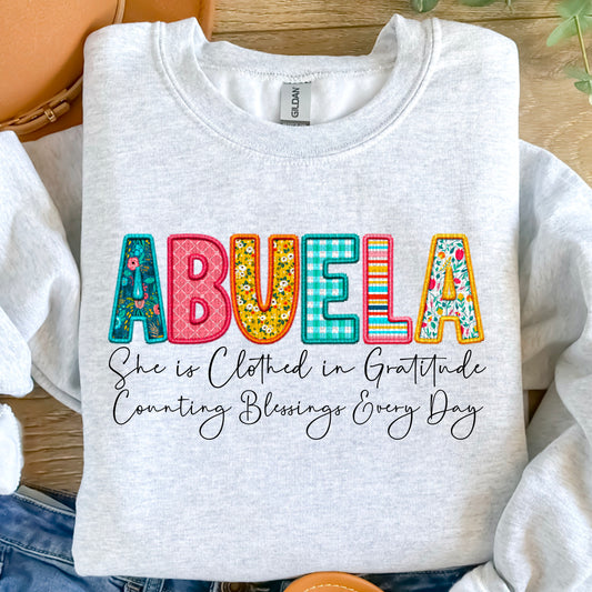 Abuela Clothed in Gratitude