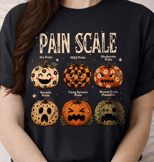 Halloween Nurse Pain Scale