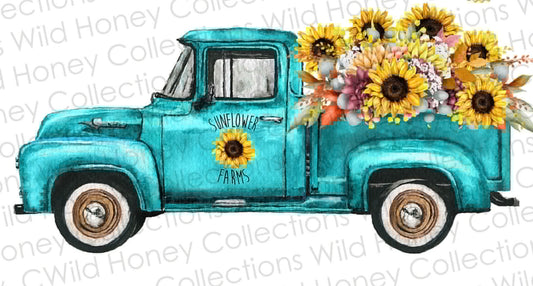 Sunflower truck