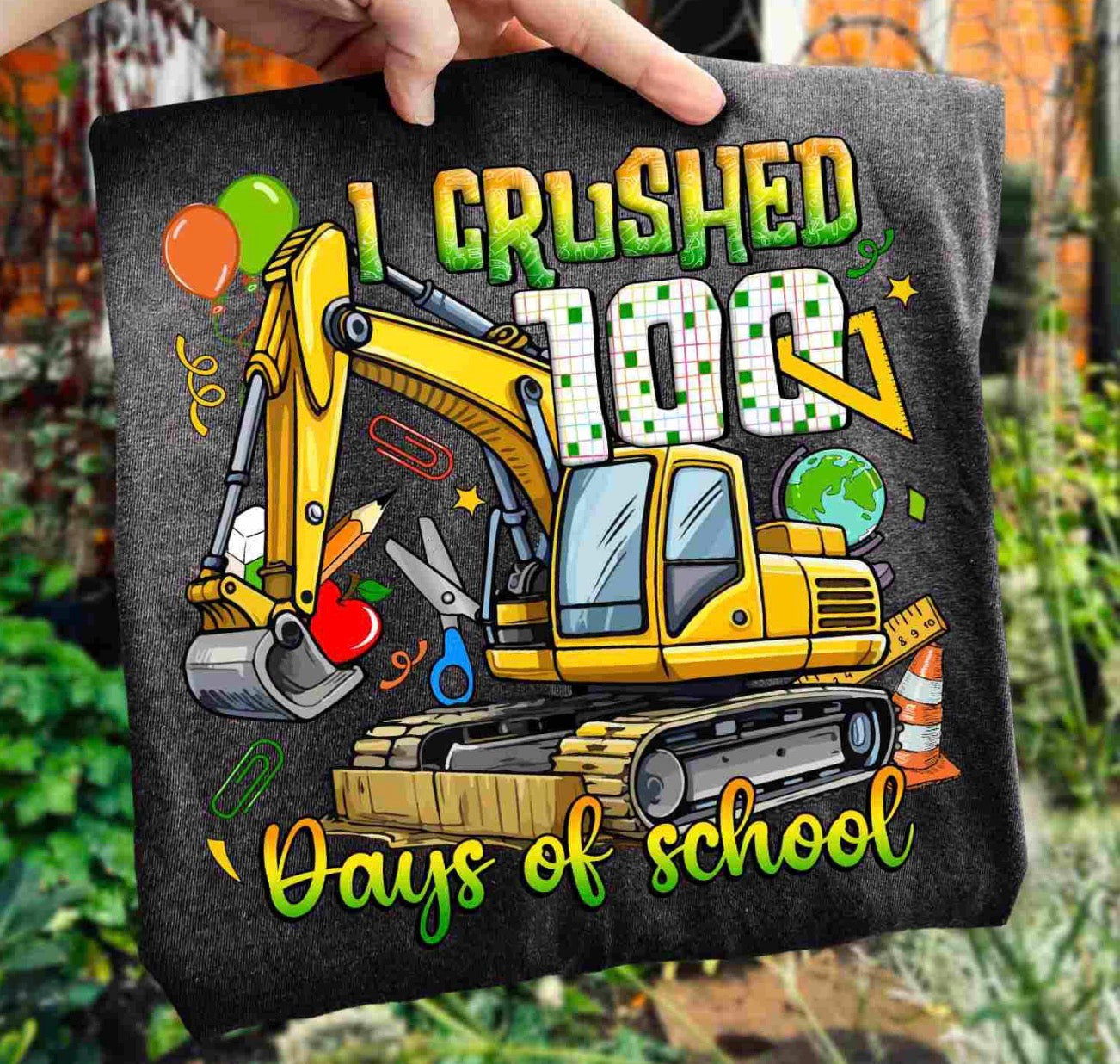 I Crushed 100 Days of School Youth