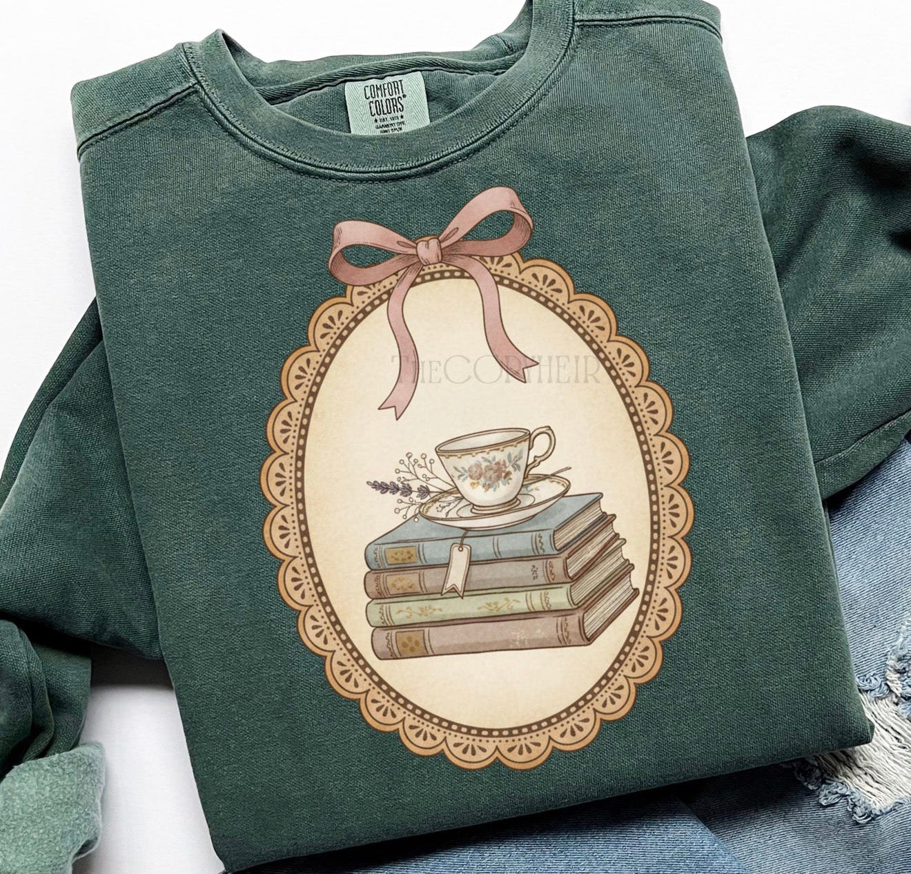 Thrifted Books and Tea
