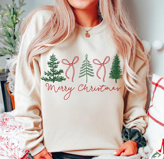 Preppy Christmas Tree Bows